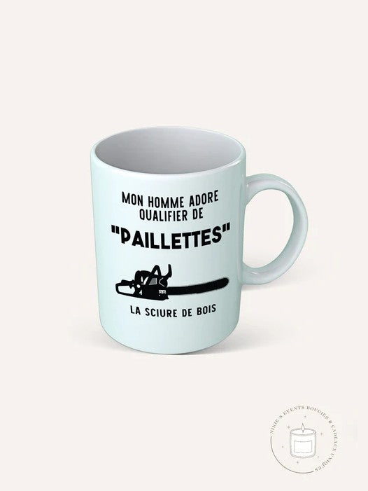 MUG "SCIURE PAILLETTES"