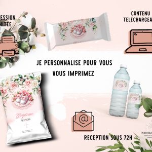 PAPETERIE PERSONNALISÉE : "BAPTEME" 2