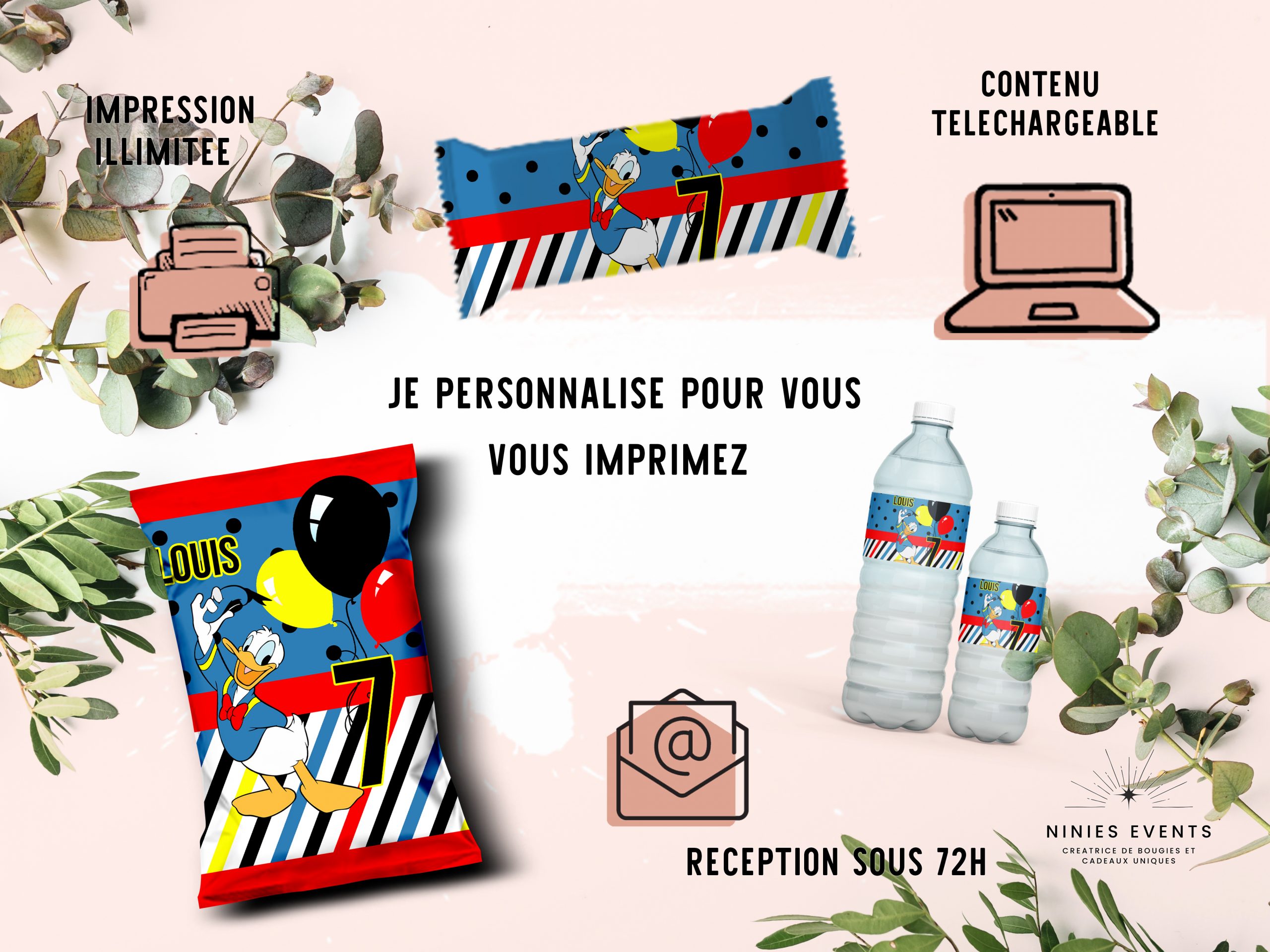 PAPETERIE : DONALD DUCK