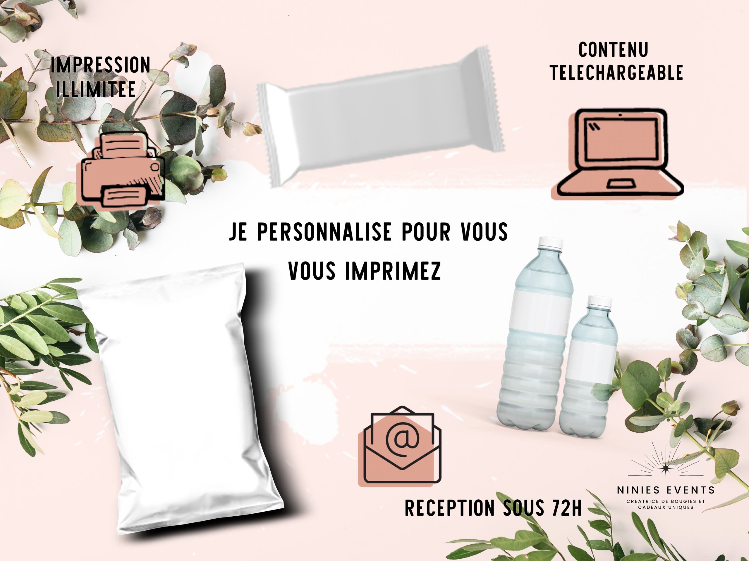 PAPETERIE : KIT 100% PERSONNALISABLE