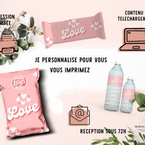 PAPETERIE : LOVE ST VALENTIN