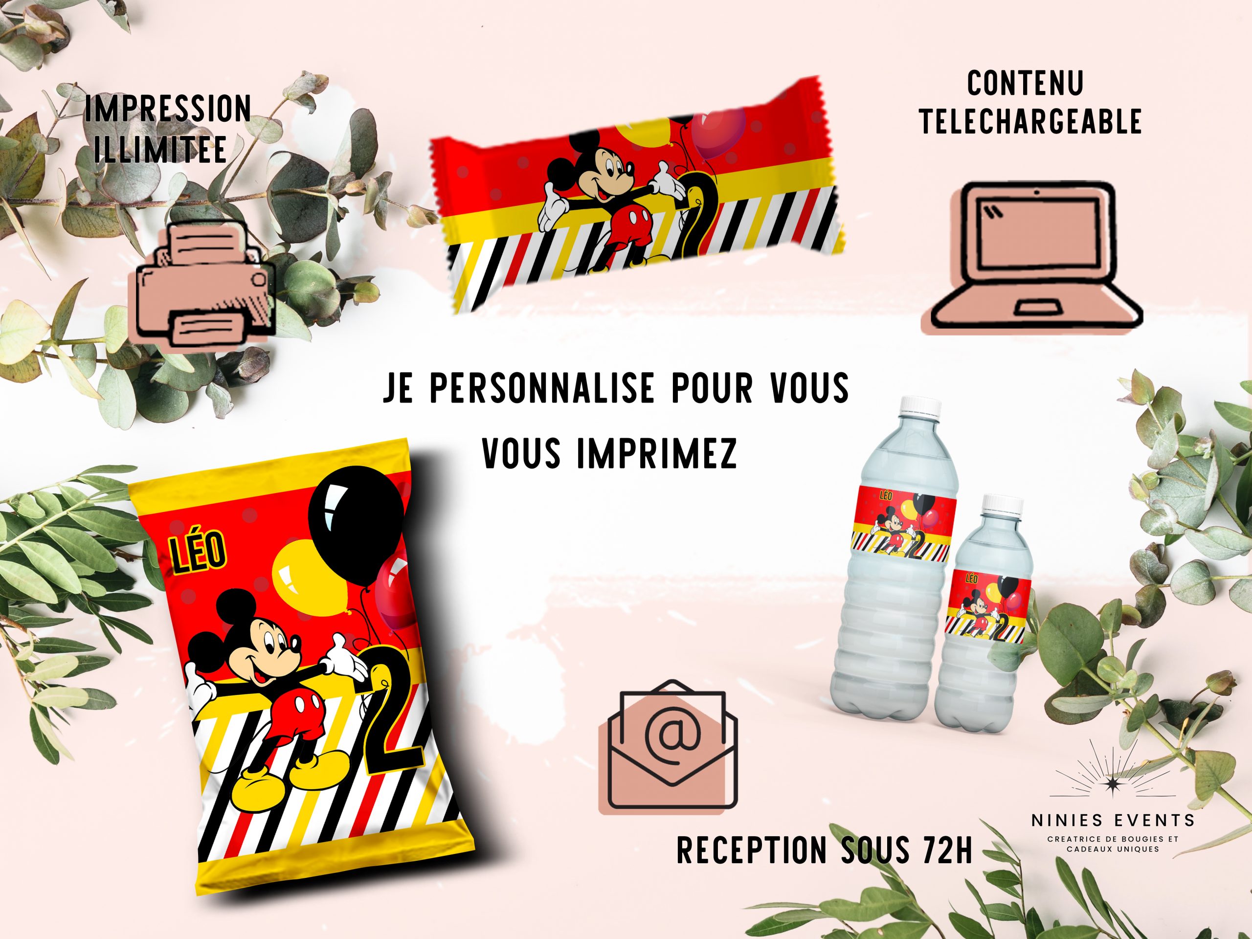 PAPETERIE : MICKEY MOUSE