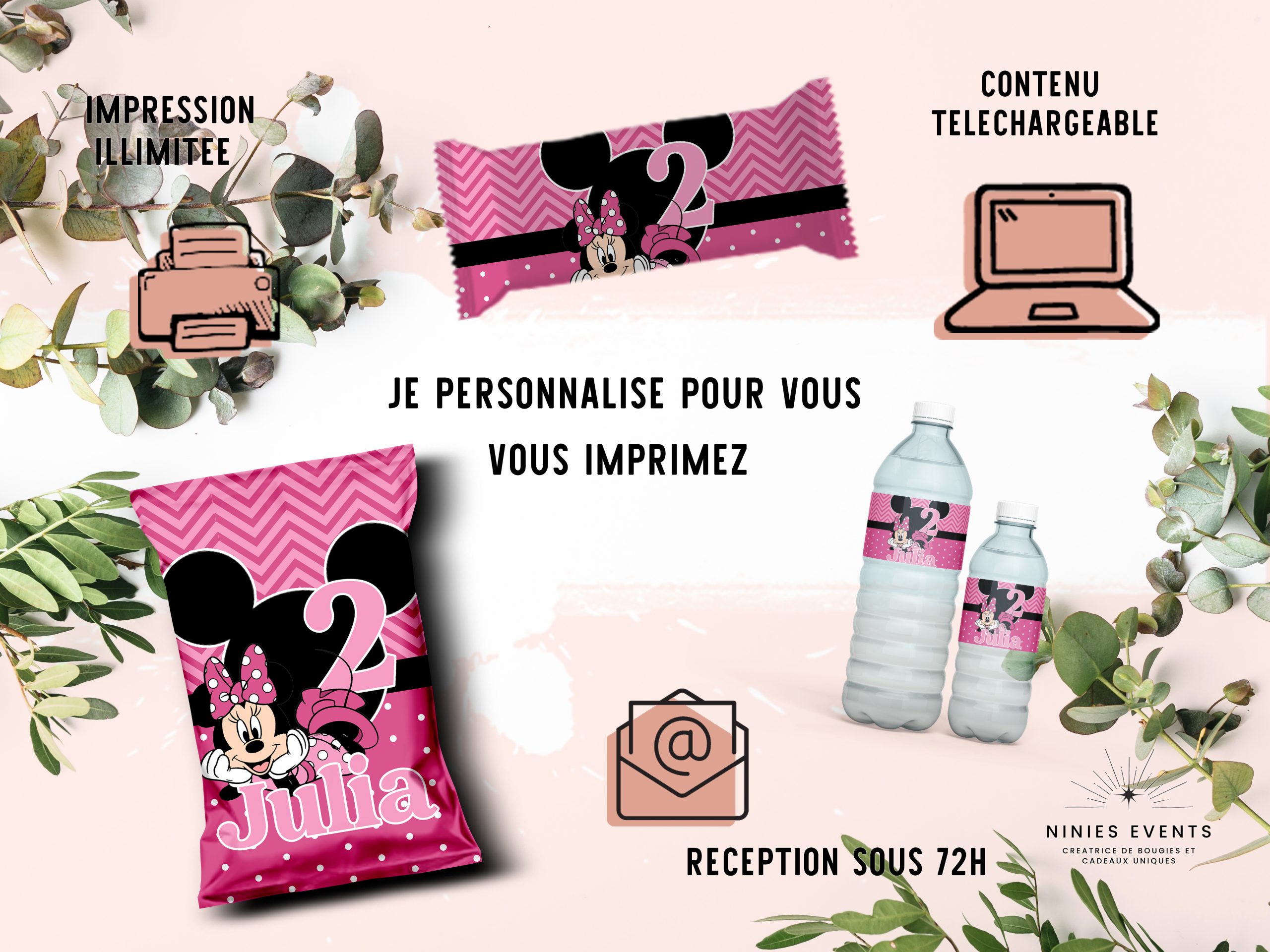 PAPETERIE : MINNIE MOUSE 1