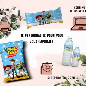 PAPETERIE PERSONNALISÉE : "TOY STORY"