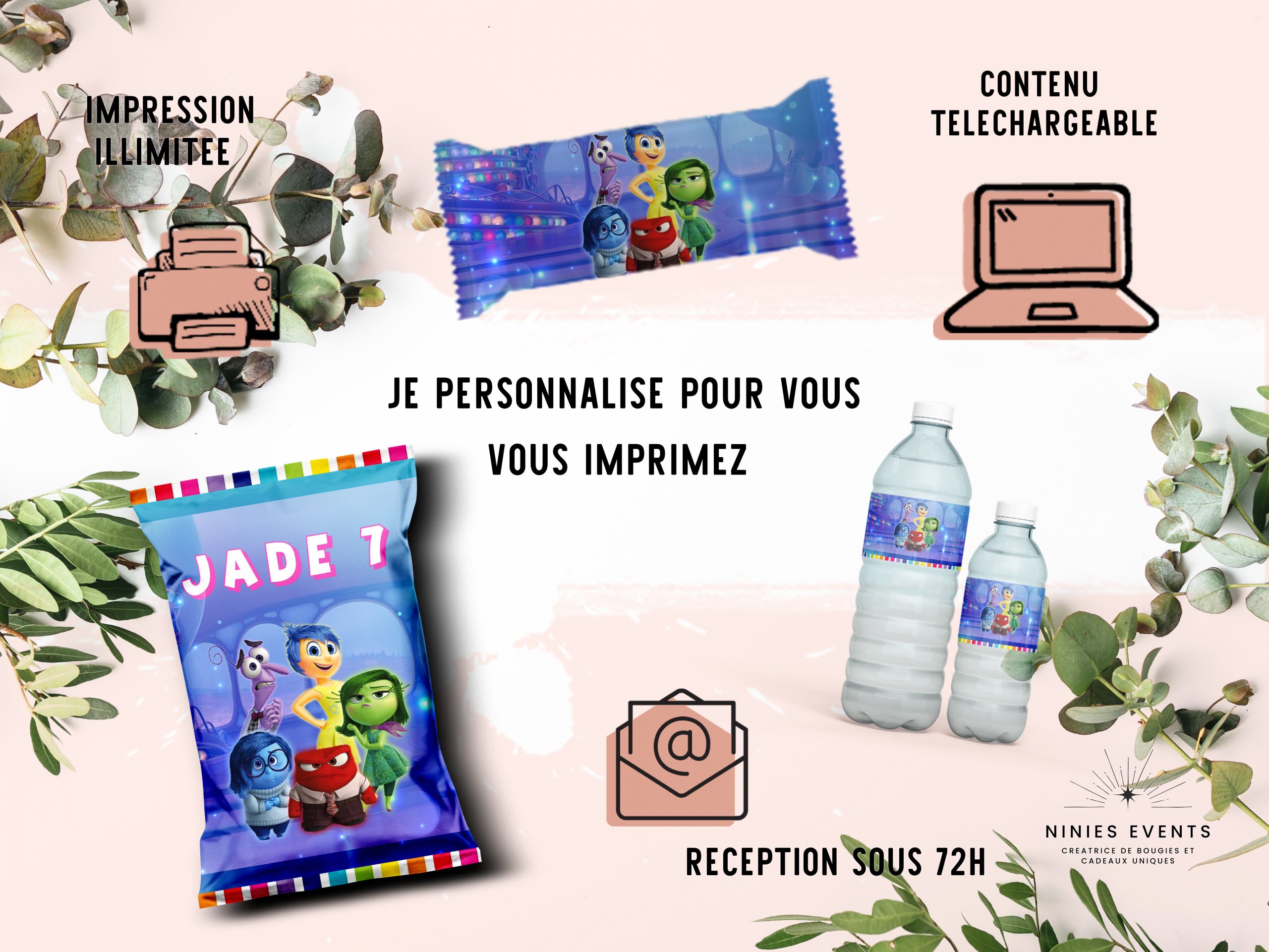 PAPETERIE PERSONNALISÉE : "VICE VERSA"