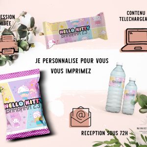 PAPETERIE PERSONNALISÉE : "HELLO KITTY"