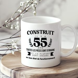 MUG "ANNIVERSAIRE 55 ANS"