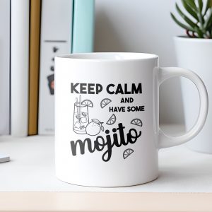 MUG "KEEP CALM AND HAVE SOME MOJITO"