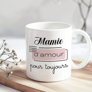 MUG "MAMIE D'AMOUR POUR TOUJOURS"