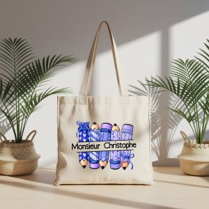 TOTEBAG À PERSONNALISER : MAITRE