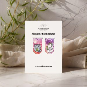 MAGNETIC BOOKMARKS "KAWAÏ"