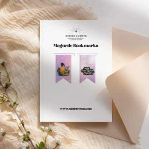 MAGNETIC BOOKMARKS "READING"