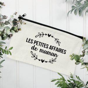 POCHETTE COTON "LES PETITES AFFAIRES DE MAMAN"