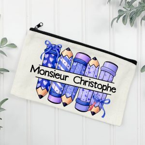 POCHETTE COTON À PERSONNALISER : MAITRE