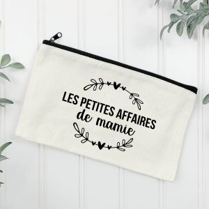 POCHETTE COTON "LES PETITES AFFAIRES DE MAMIE"