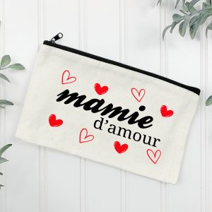 POCHETTE COTON "MAMIE D'AMOUR"