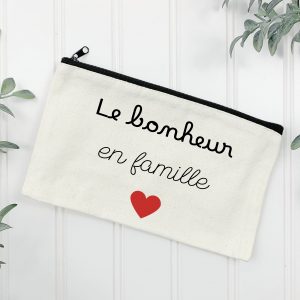 POCHETTE COTON : LE BONHEUR EN FAMILLE