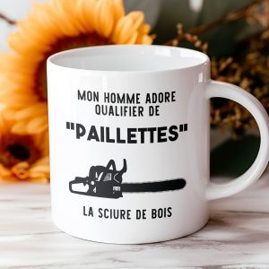 MUG "SCIURE PAILLETTES"